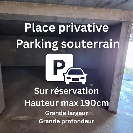 Scandy Appart - T2 Cosy Tout Confort - Clim Parking Balcon Vue Διαμέρισμα *